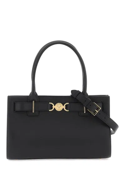 Versace Totes In Black