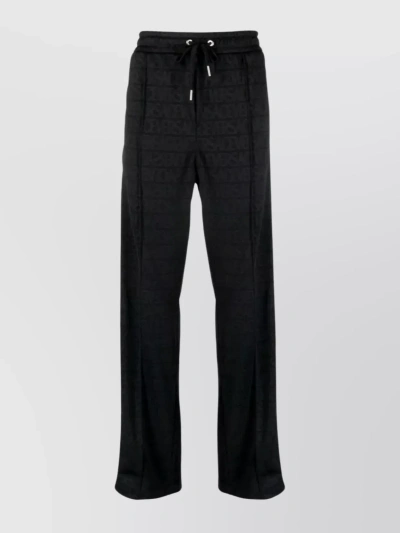 VERSACE TRACK PANTS WITH ELASTICATED WAISTBAND AND SIDE STRIPE DETAILING