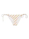 Versace Treasure Bikini Bottoms In Print