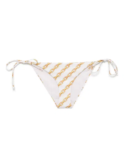 Versace Treasure Bikini Bottoms In Print