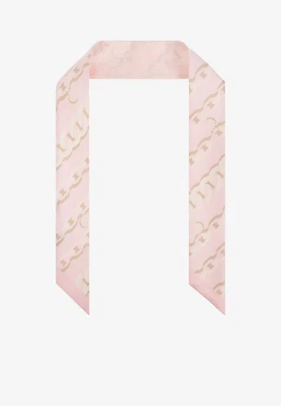 Versace Treasure Silk Scarf Tie