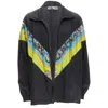 Versace Tresor De La Mer Starfish Track Jacket In Black
