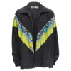 Versace Tresor De La Mer Starfish Track Jacket In Black