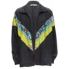 Versace Tresor De La Mer Starfish Track Jacket In Black
