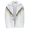 Versace Tresor De La Mer Starfish Track Jacket In White