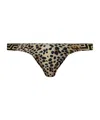 Versace Triangle Bikini Panties In Black