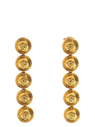 Versace 'tribute Medusa' Earrings In Gold