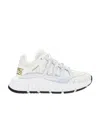 Versace Trigreca Low-top Sneakers In White