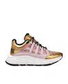 Versace Multicolor Trigreca Low-top Sneakers For Women In Multicolor
