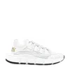 Versace Trigreca Low-top Sneakers In White