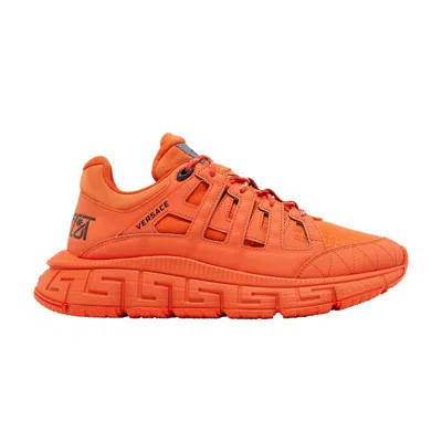 Pre-owned Versace Trigreca 'red' | Men's Size 41.5