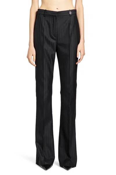 Versace Trousers In Black