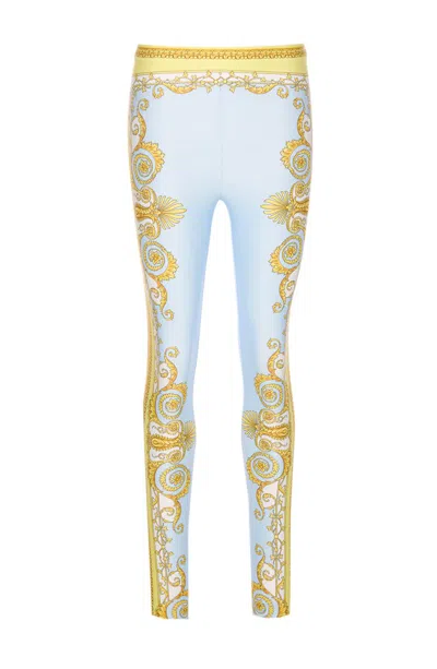 Versace Trousers In Blue