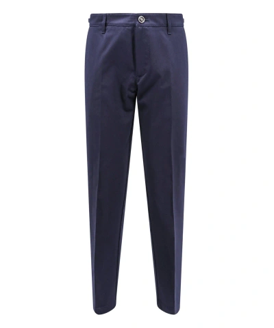 Versace Trousers In Blue