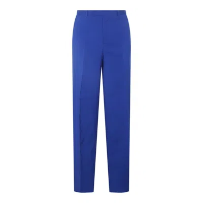 Versace Trousers In Blue