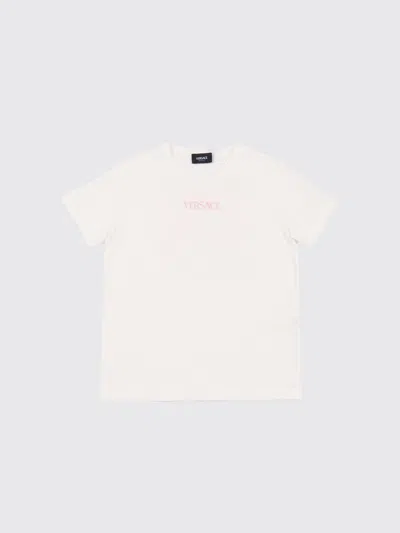 Versace T-shirt Kids In White