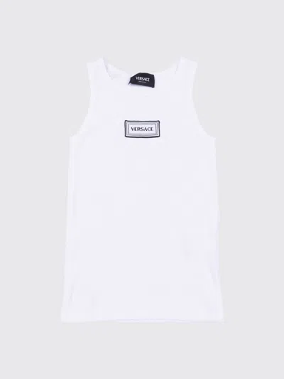 Versace T-shirt Kids In Blue