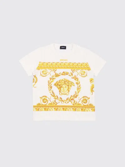 Versace T-shirt Kids In Brown