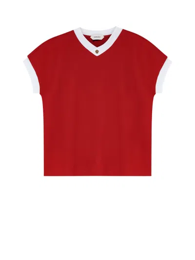 Versace T-shirts And Polos In Red