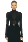 Versace Turtleneck Sweater In Black