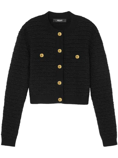 VERSACE TWEED BOUCLÉ JACKET