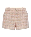 Versace Tweed Shorts In Nude