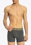 Versace Two-pack Logo-waistband Briefs In Multicolor