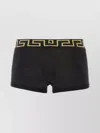 VERSACE TWO-TONE BOXER SET IN STRETCH COTTON