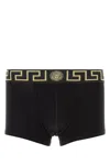 Versace Two-tone Stretch Cotton Boxer Set
