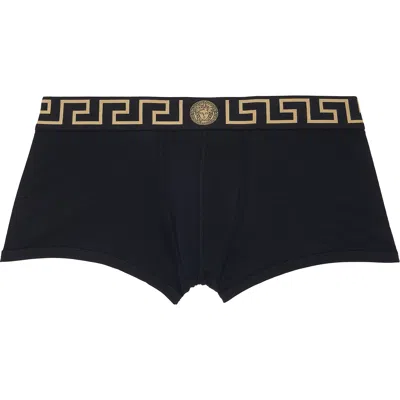 Versace Two-pack Black Cotton-jersey Boxer Briefs