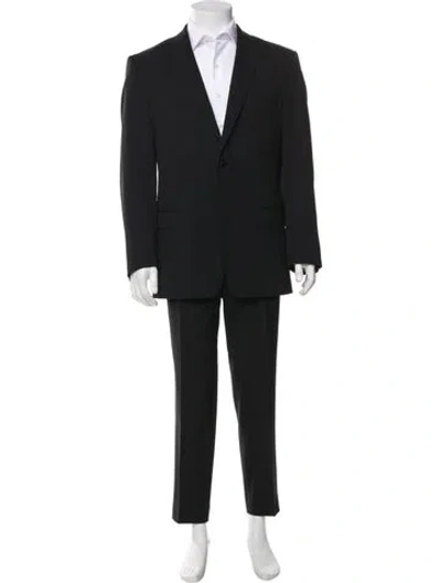 Pre-owned Versace Two-piece Suit In Black