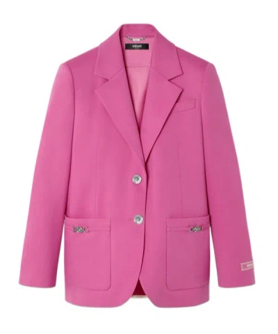 VERSACE UNDERWATER BAROCCO BOXY BLAZER