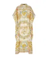 Versace Underwater Barocco Print Cover-up Dress