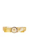Versace Underwater Barocco Gianni Ribbon Headband In Neutral