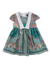 Versace Barocco Sea-print Dress In Multi