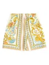 Versace Underwater Barocco-print Shorts