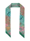 Versace Underwater Barocco-print Silk Scarf
