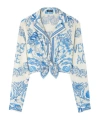 Versace Underwater Barocco Shirt And Blouse Multicolor