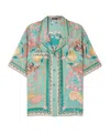 Versace Underwater Barocco Short-sleeve Shirt