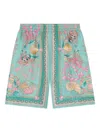 Versace Silk Underwater Barocco Shorts