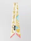 Versace Underwater Barocco Silk Scarf Tie