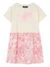 Versace Underwater Barocco T-shirt Dress