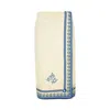 Versace Underwater Barocco Wrap Towel In Blue