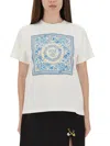 Versace Square-print T-shirt