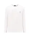 Versace White Medusa Long Sleeve T-shirt