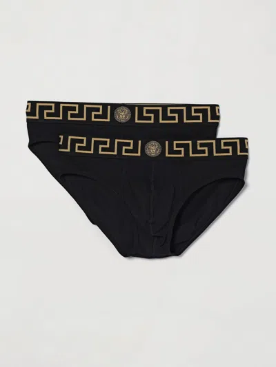 Versace Underwear Men  In Black