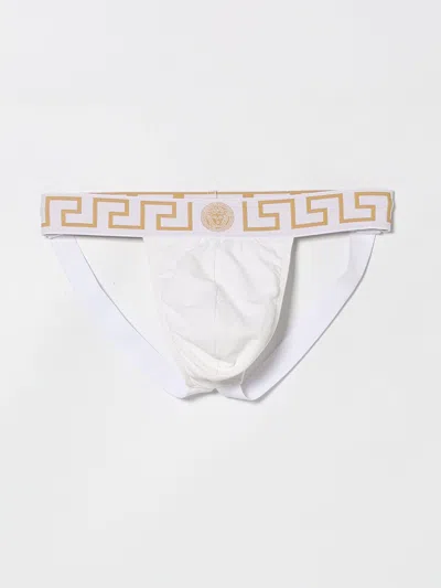 Versace Underwear Men  In White