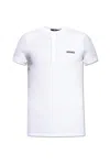 Versace Embroidered Logo Under Shirt In White