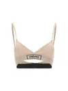 Versace Logo Patch Bra