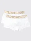 Versace Greca Waistband Boxer Briefs In Schwarz 1